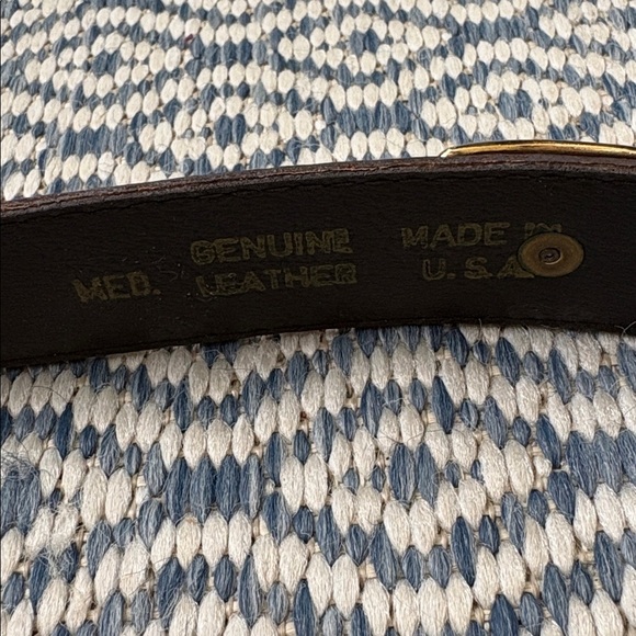 VINTAGE 70’s-80’s western style leather belt main image 4